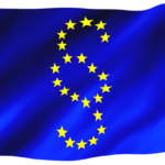 europese vlag met paragraaf